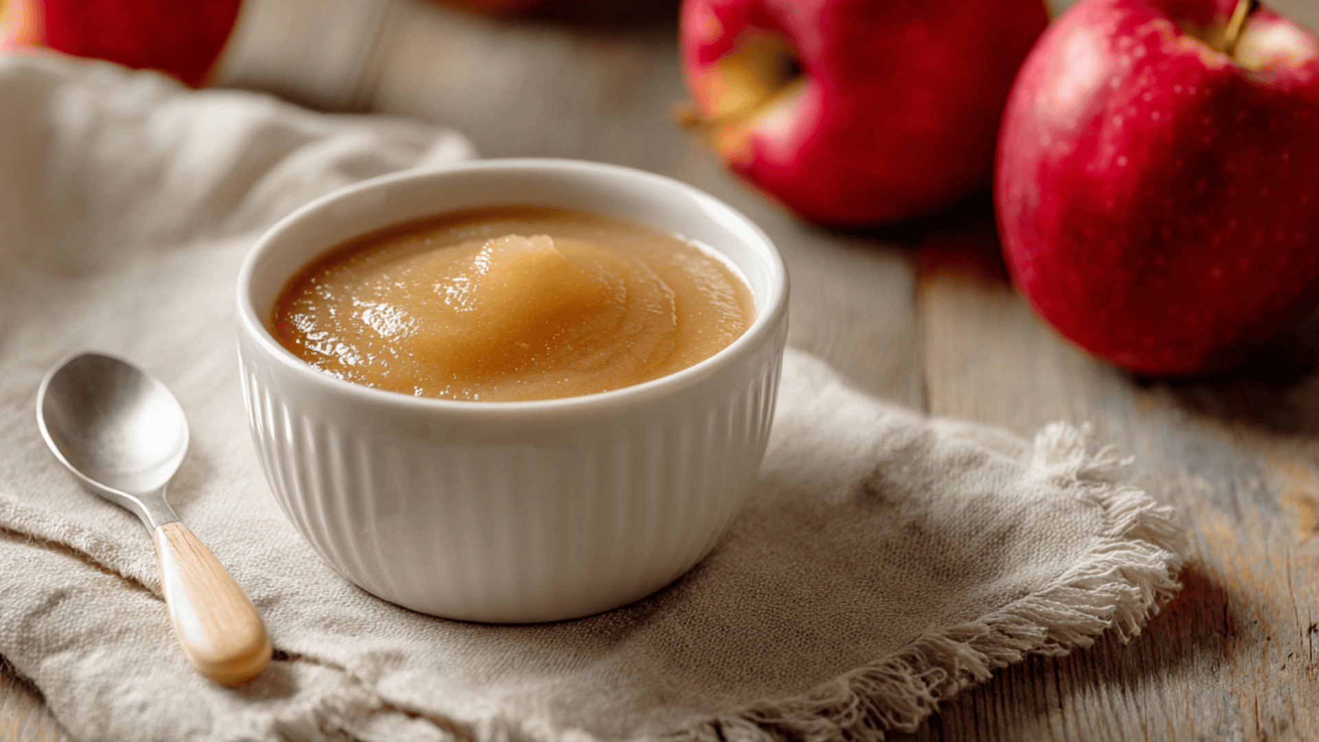 apple puree homemade baby food