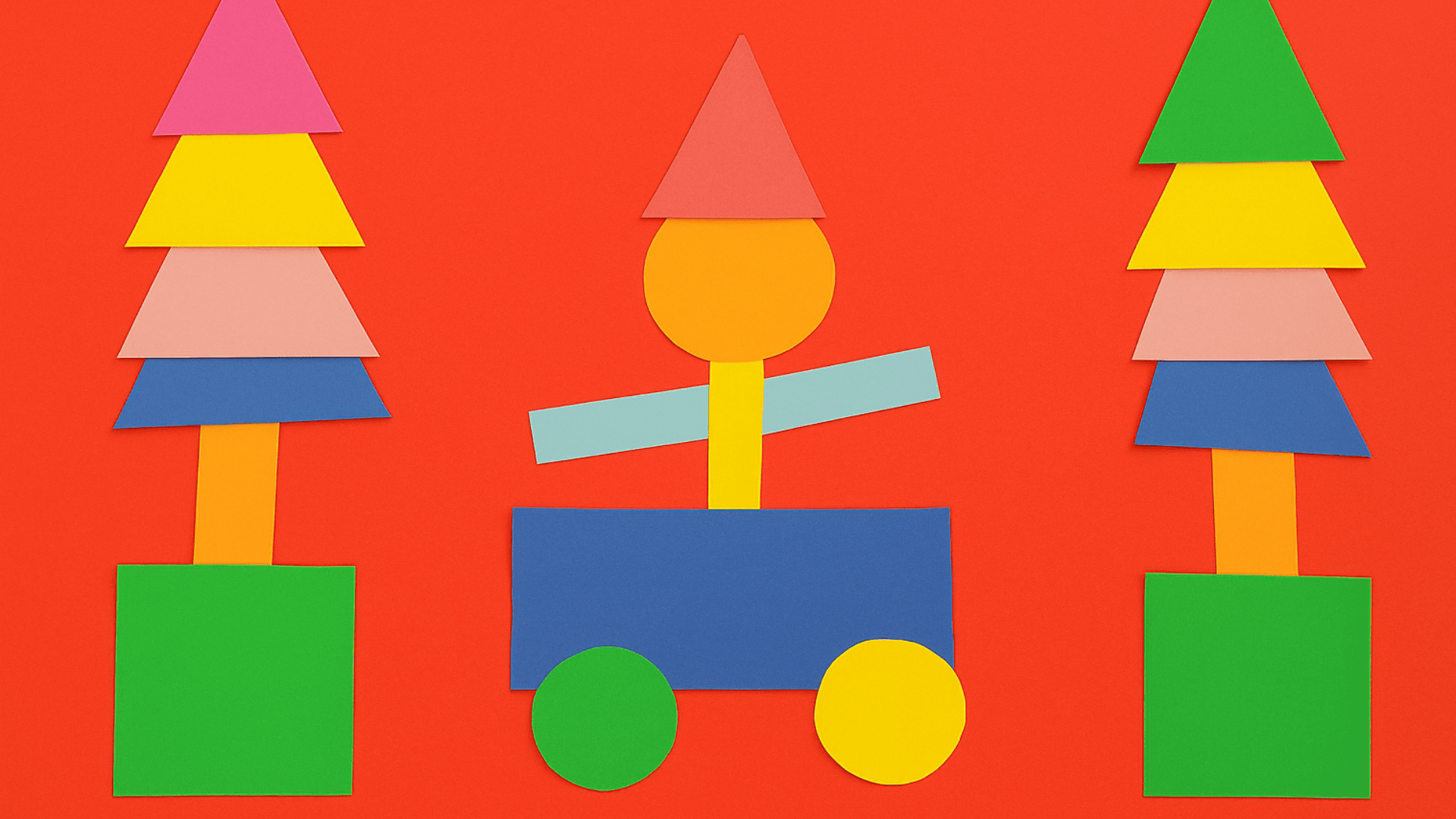 art projects with shapes and patterns maths activities for preschoolers