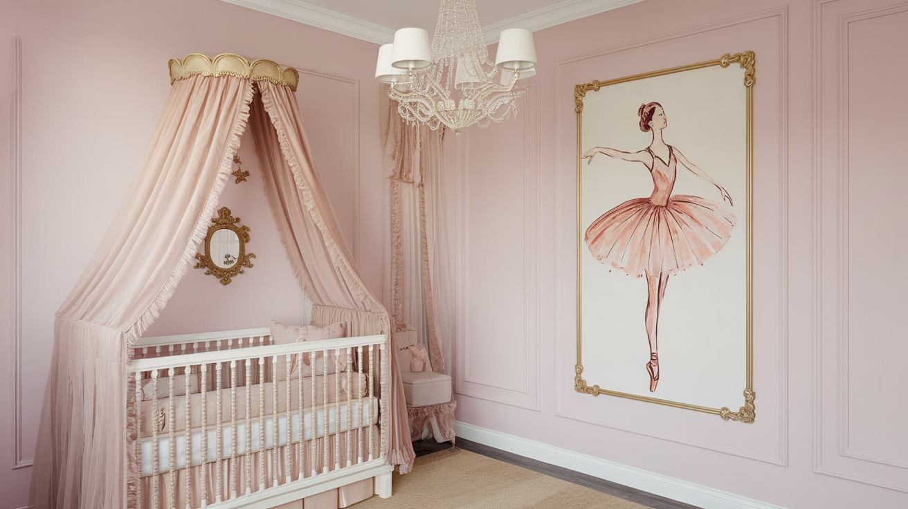ballet girl nursery theme