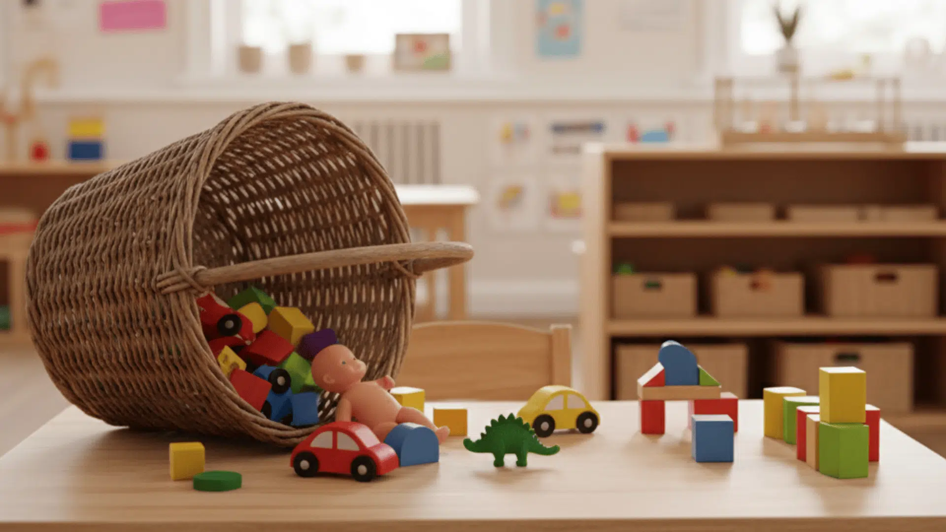 basket of toys sorting challenge math activities for preschoolers