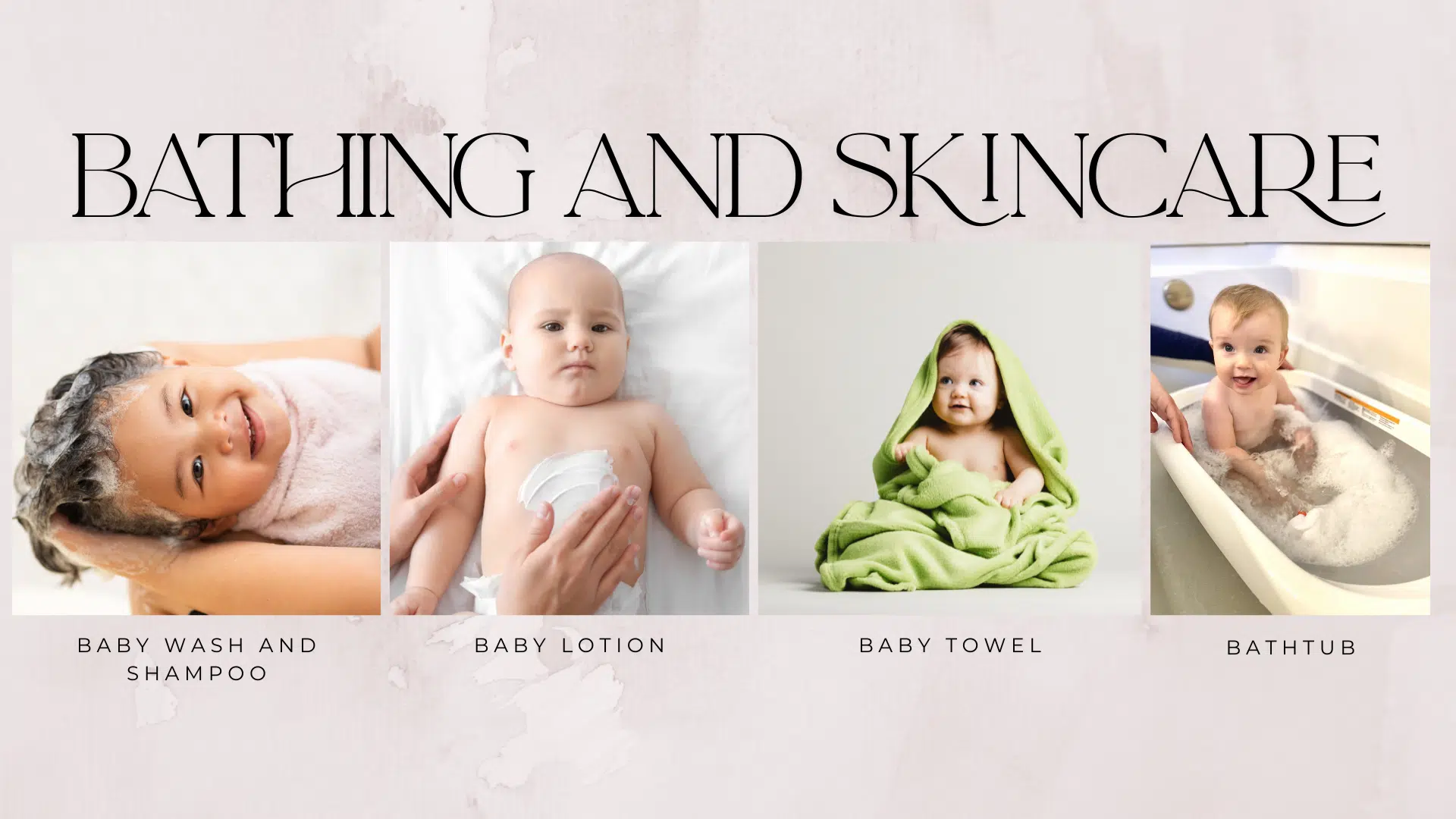 bathing and skincare