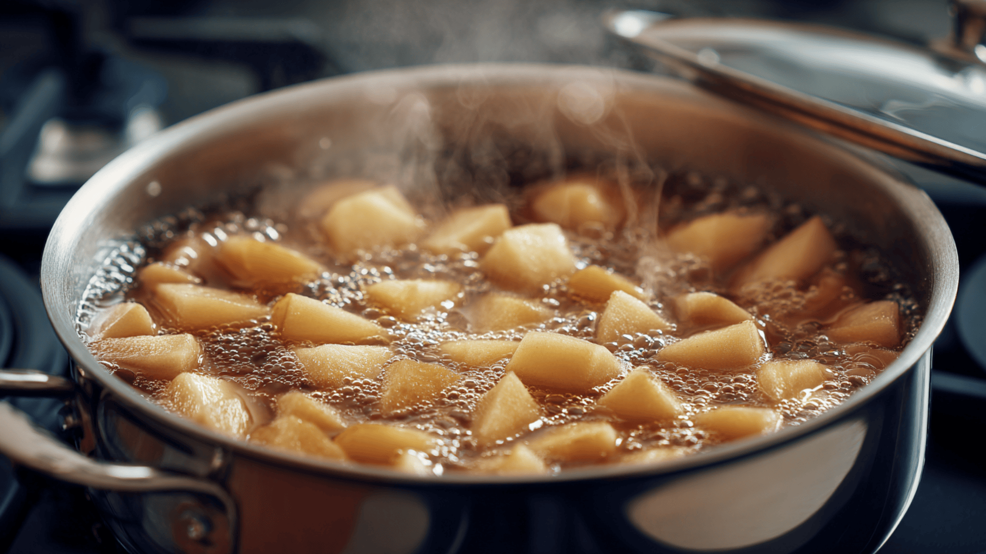 bring to a boil then simmer