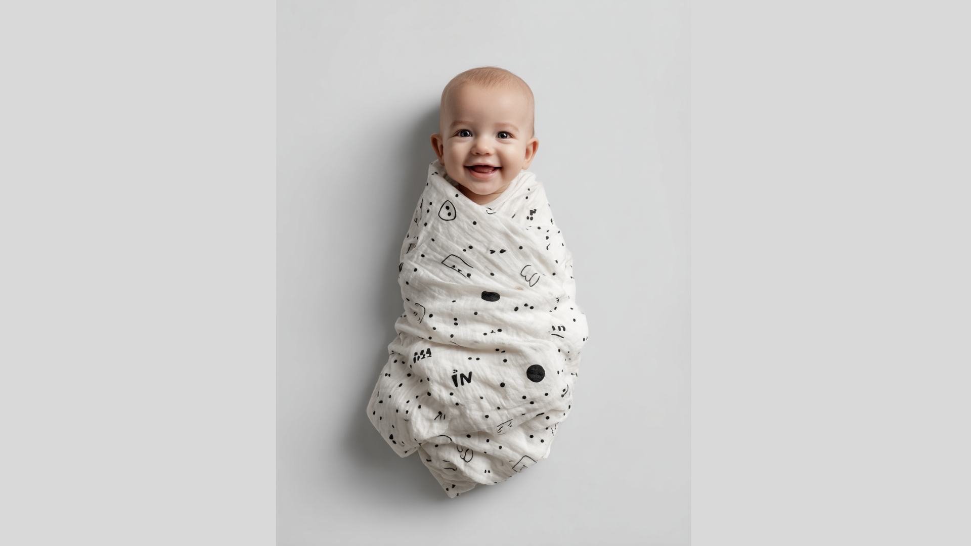 burp cloths and swaddle blankets