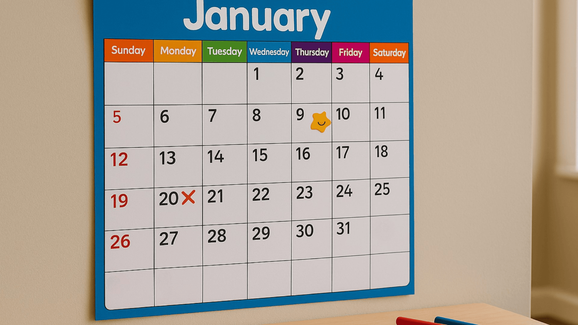 calendar counting activities maths activities for preschoolers