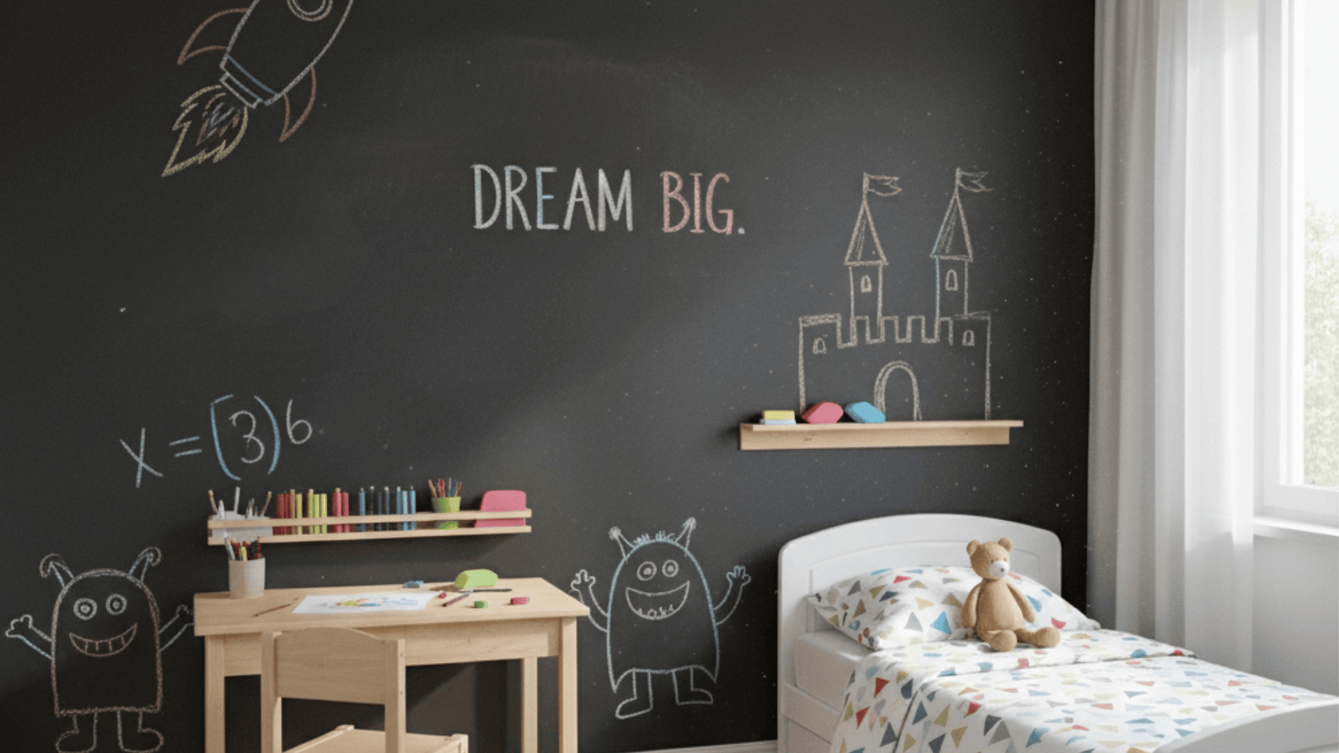chalkboard wall