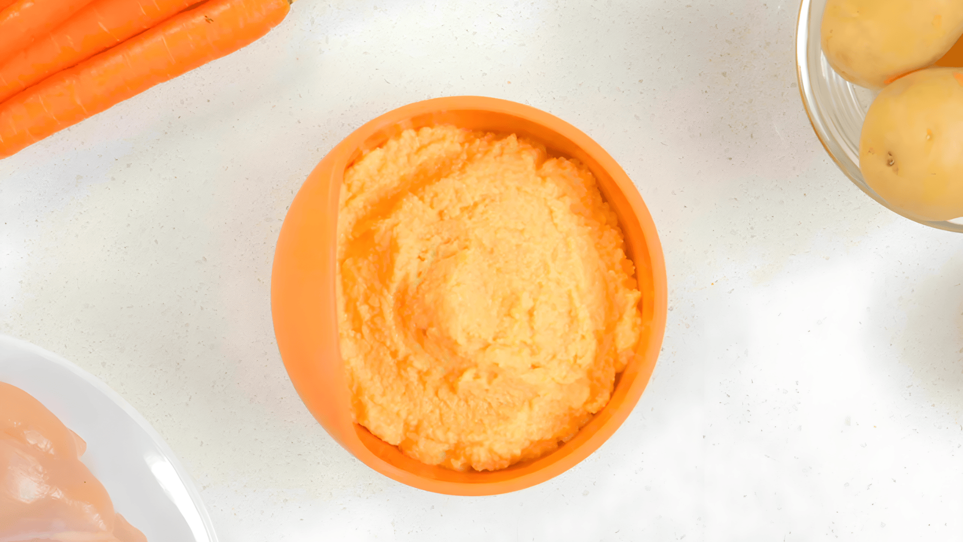 chicken and veggie mash homemade baby food