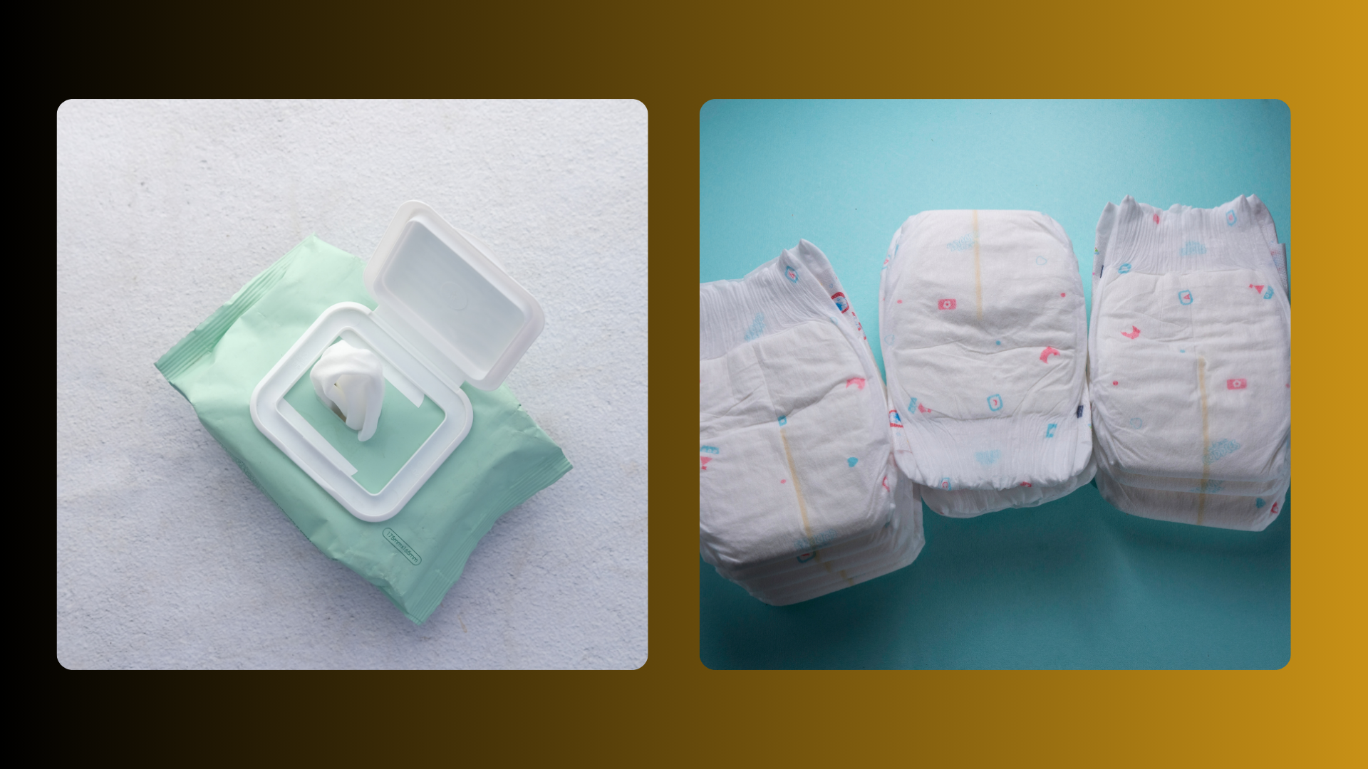 diapering and hygiene must haves