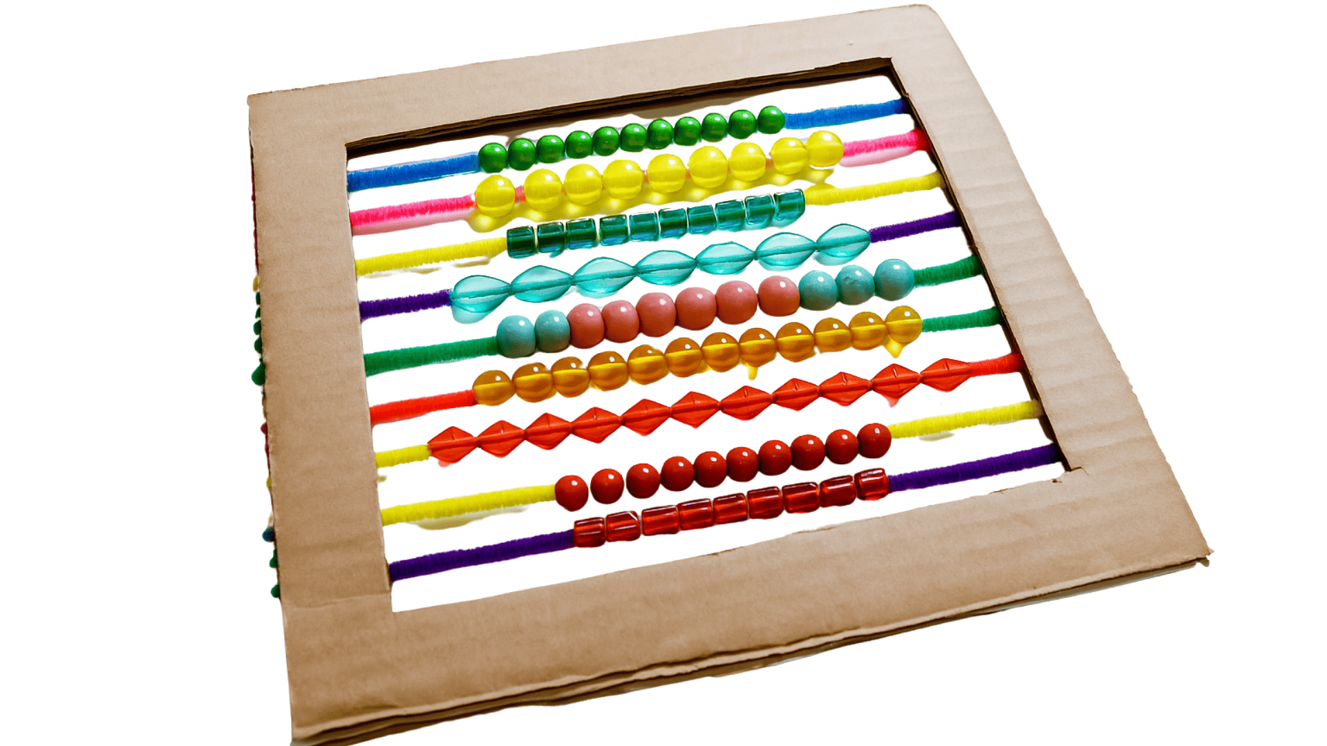 diy abacus with beads maths activities for preschoolers