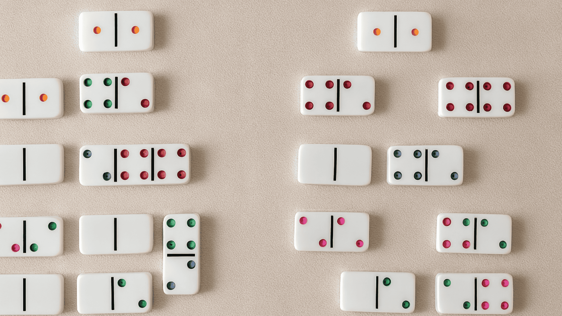 domino matching game math activities for preschoolers