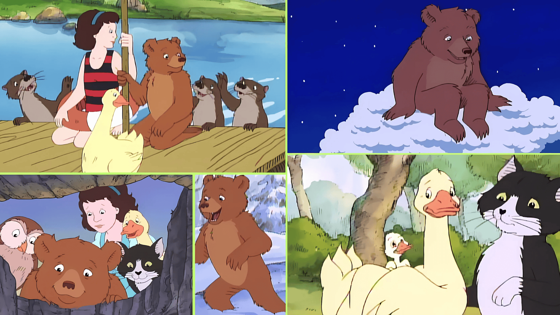 little bear low stimulation show for toddlers