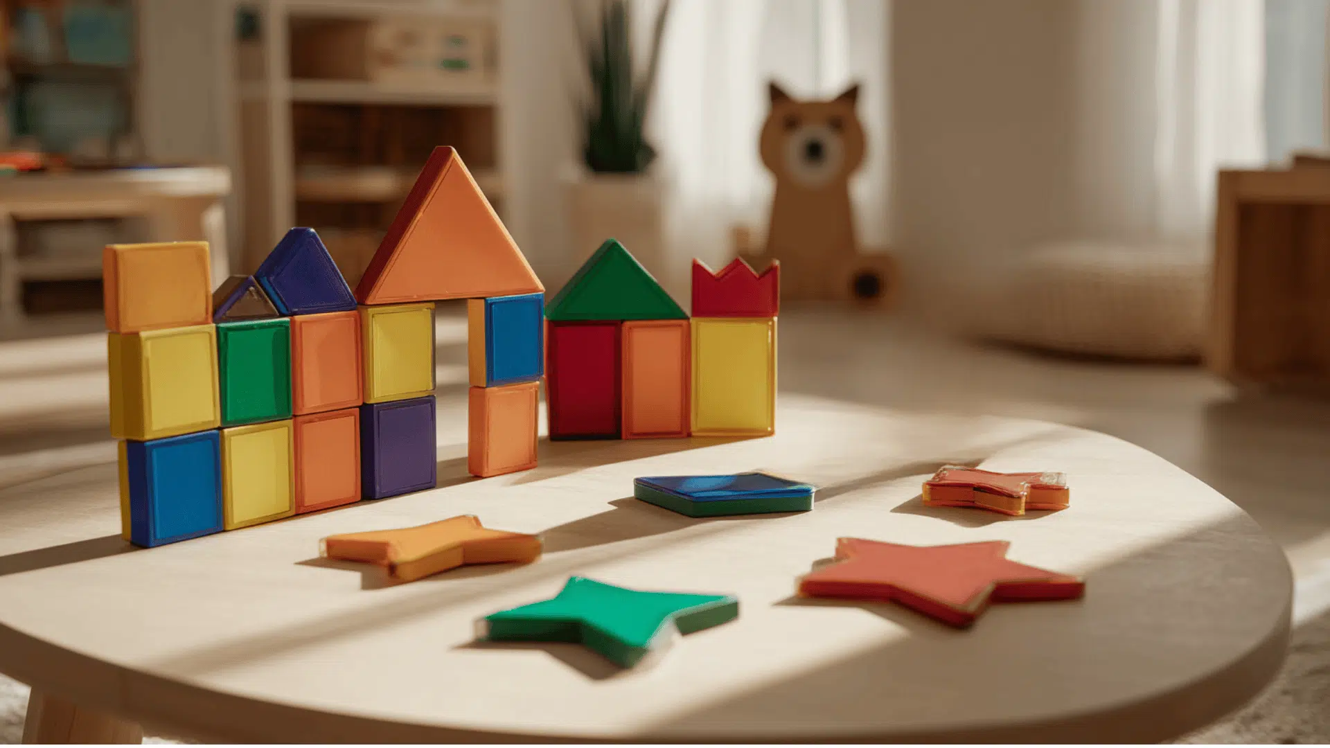 magnetic shape builders math activities for preschoolers