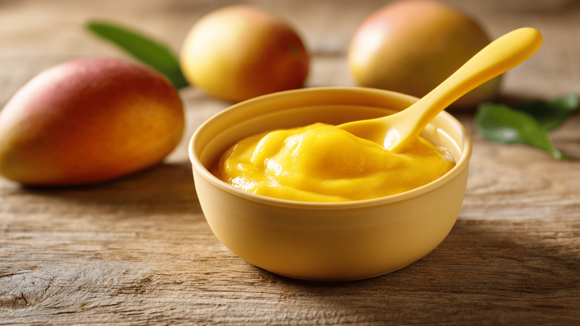 mango puree homemade baby food