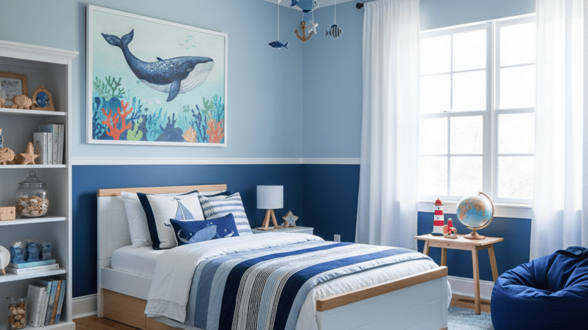 ocean inspired blues