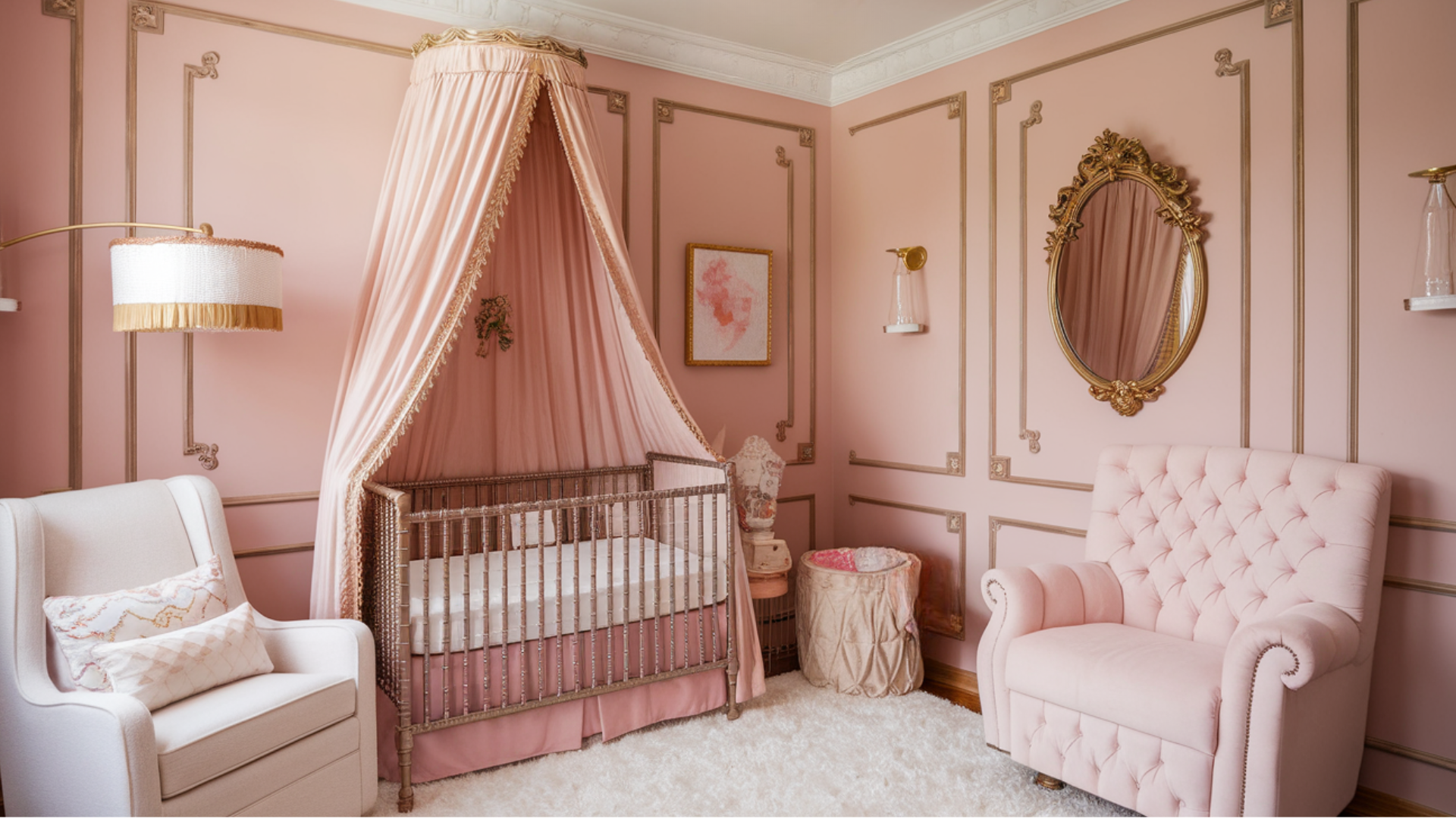 princess girl nursery theme