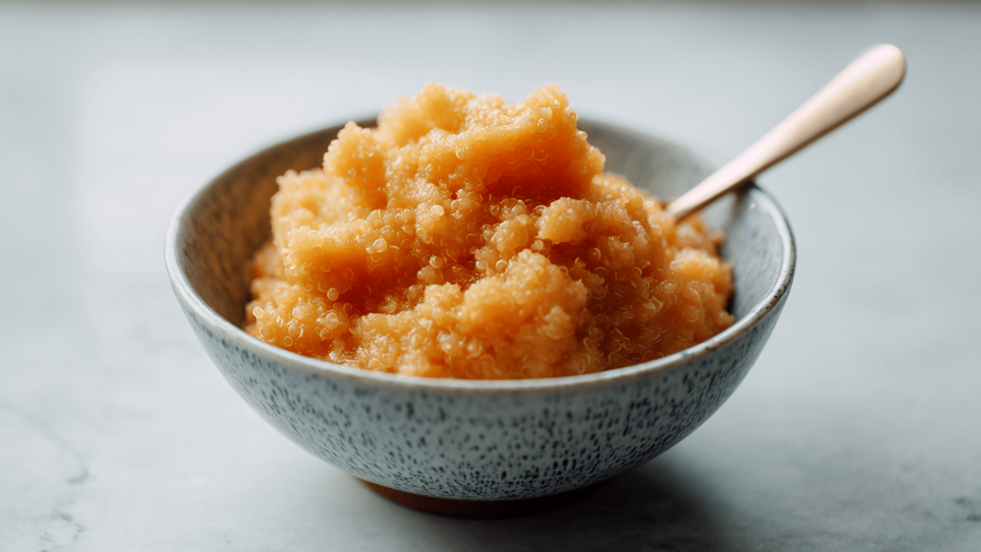 quinoa and sweet potato mash homemade baby food