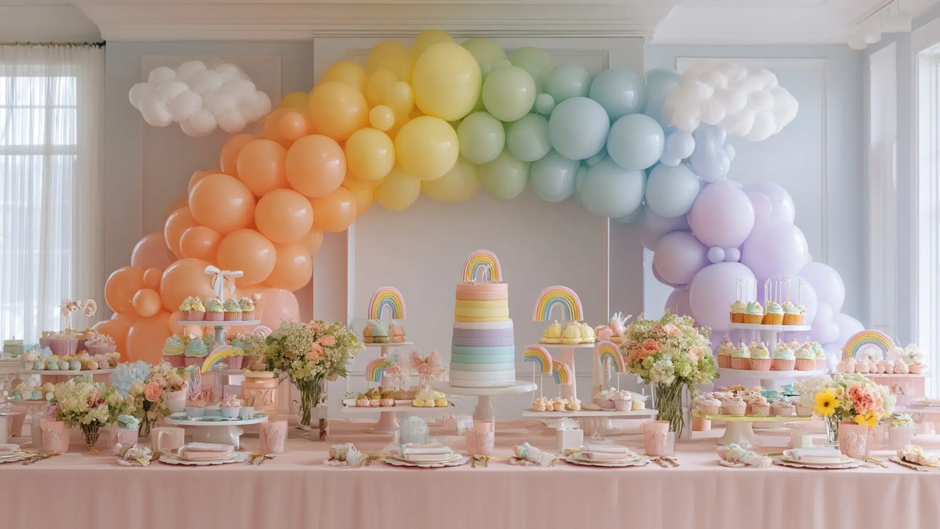 rainbow theme