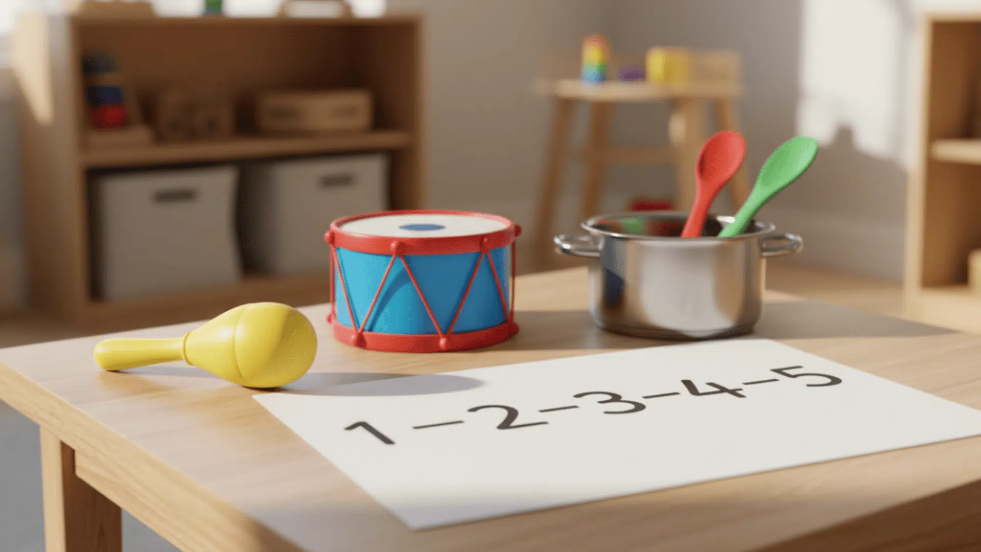 rhythm and beat counting maths activities for preschoolers