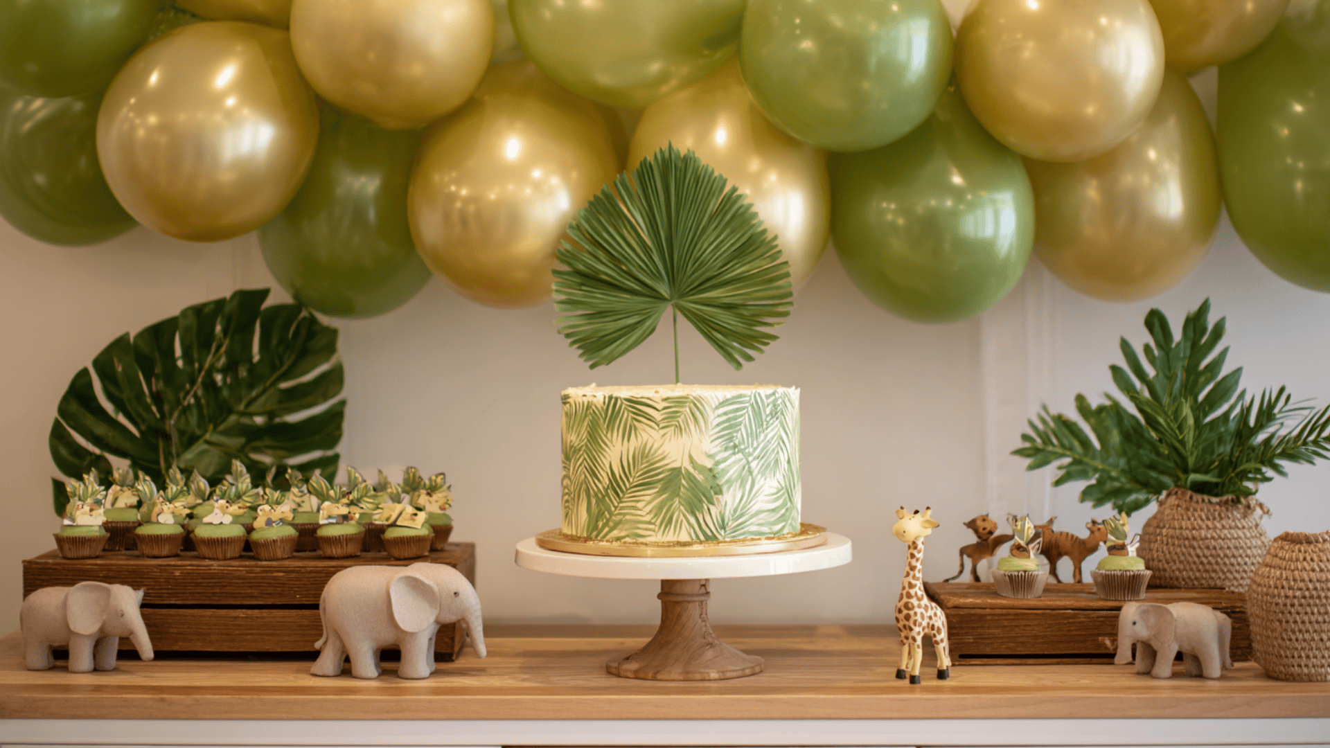 safari jungle adventure baby shower theme