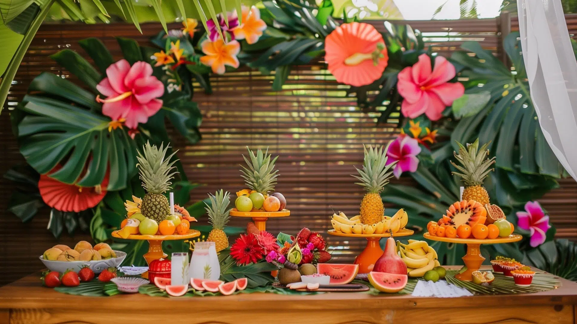 tropical luau