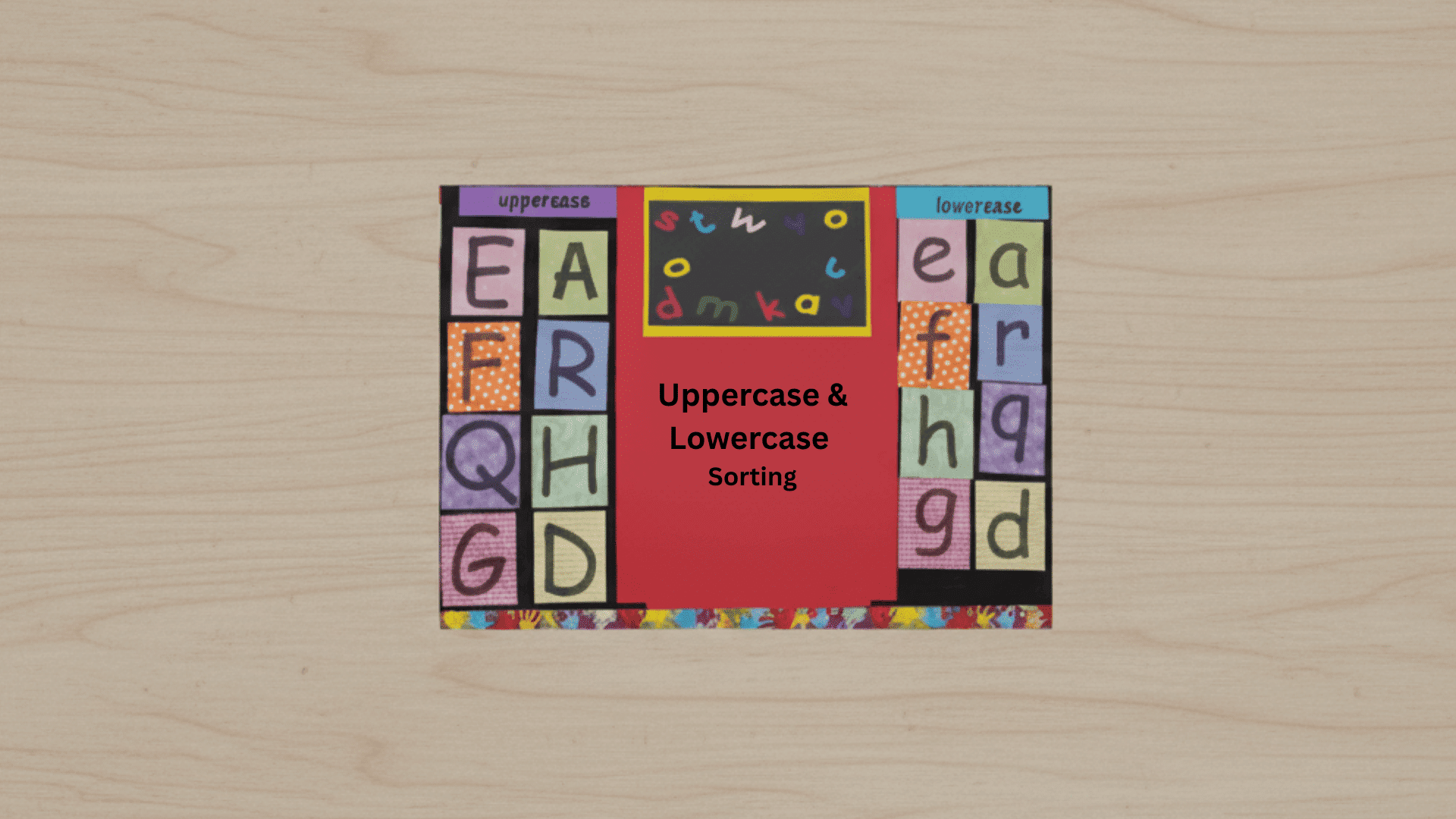 uppercase lowercase sorting