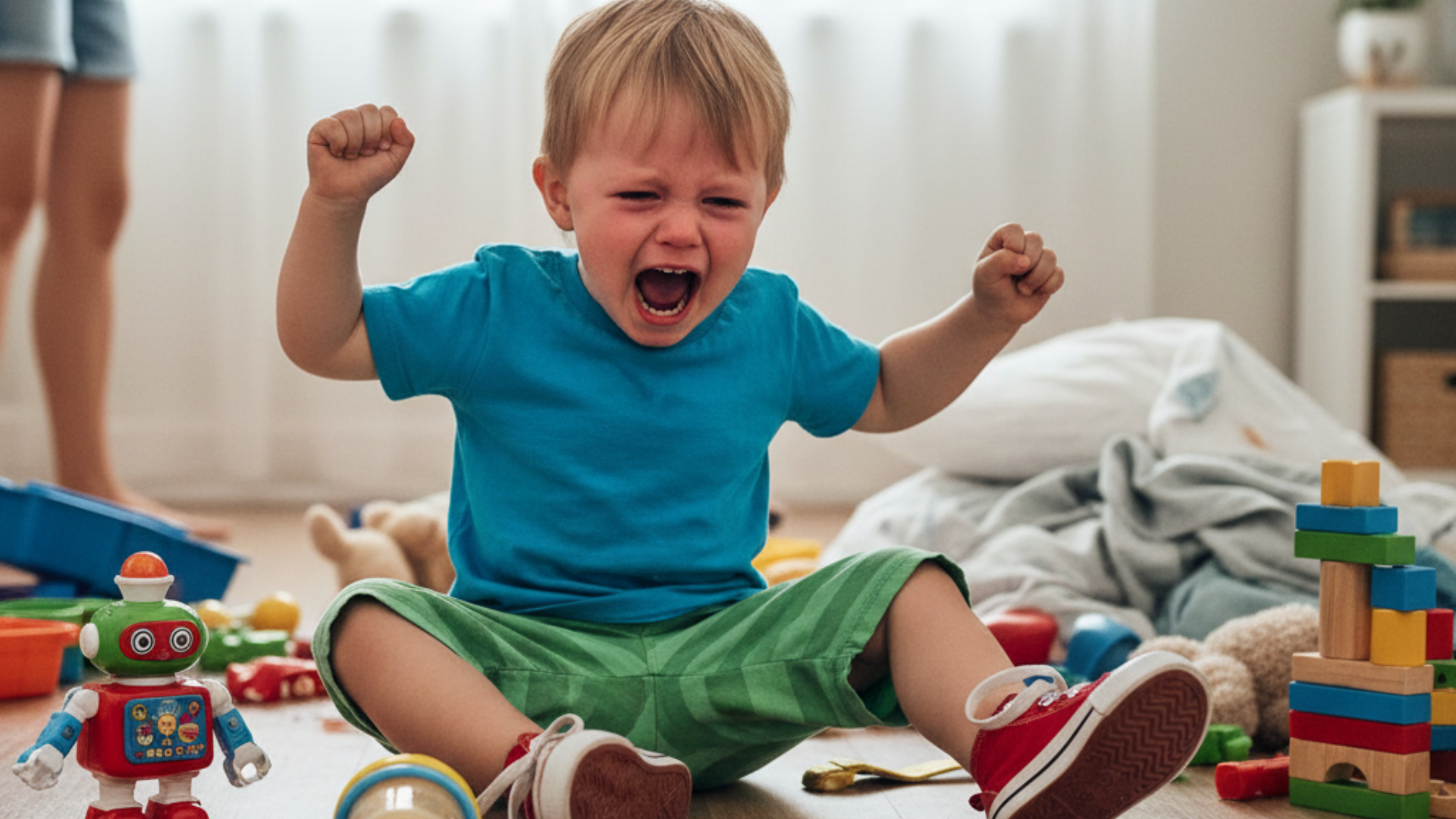 why do three year olds have tantrums