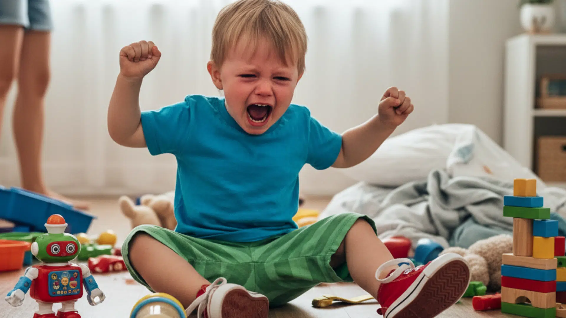 why do three year olds have tantrums