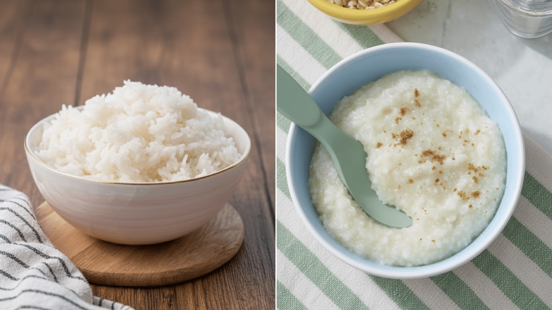 rice vs rice cereal for babies